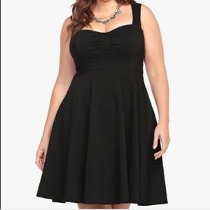 20W Torrid Black Swing Dress
